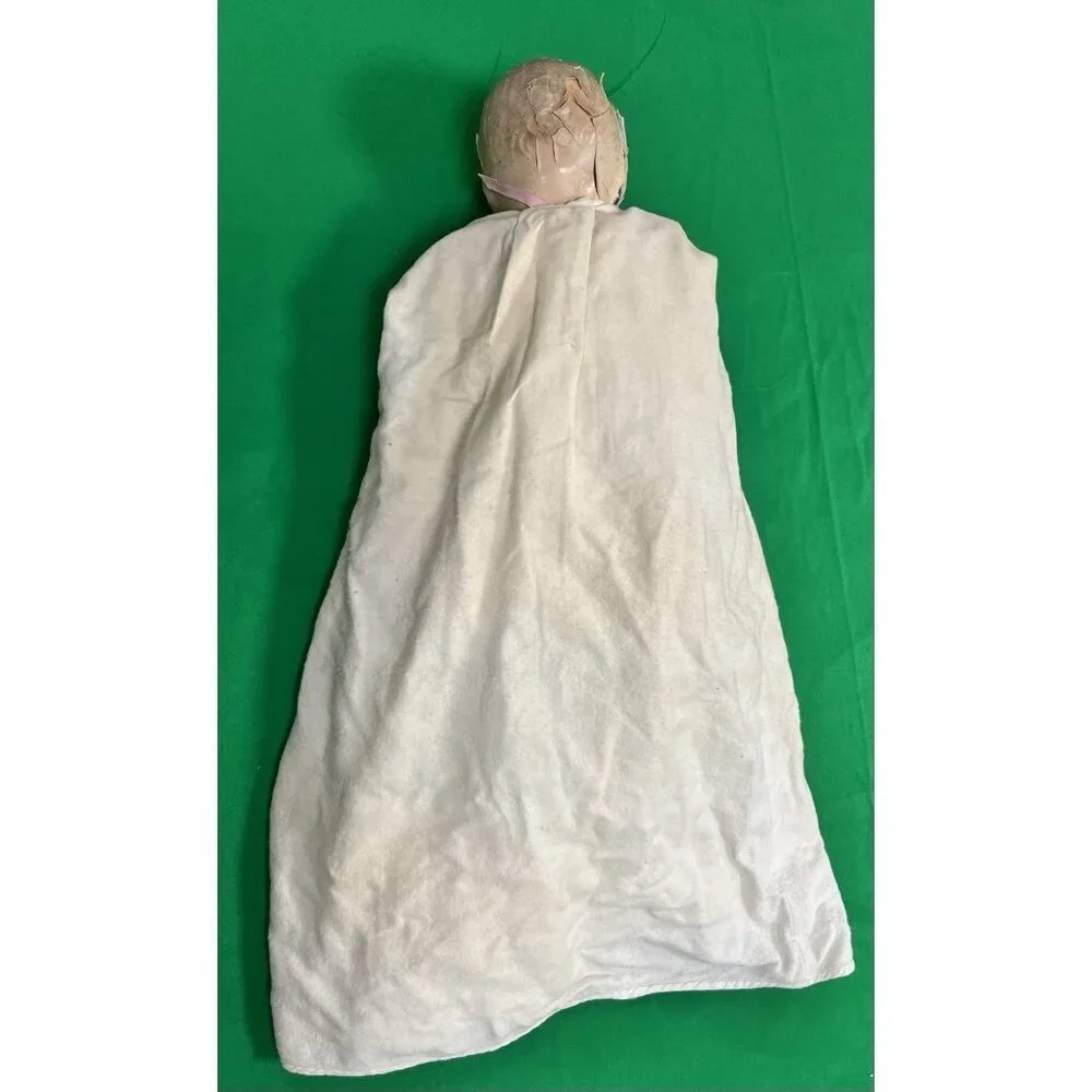 Creepy Distressed Antique Haunted House Halloween 1950 Doll 🎃